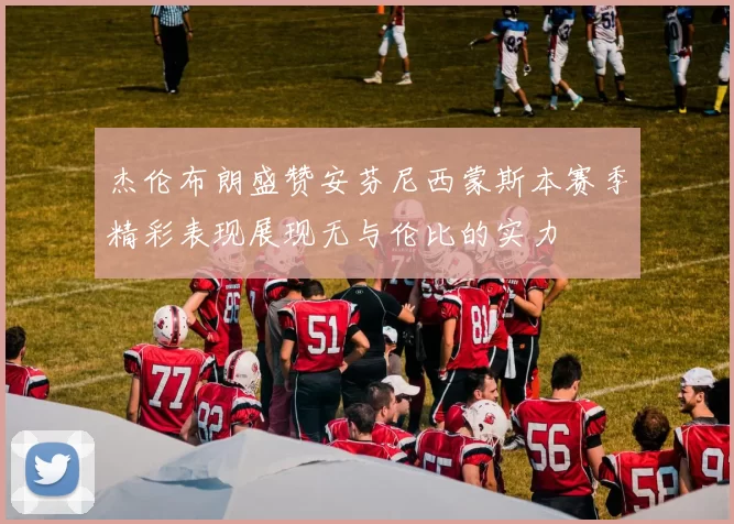 杰伦布朗盛赞安芬尼西蒙斯本赛季精彩表现展现无与伦比的实力